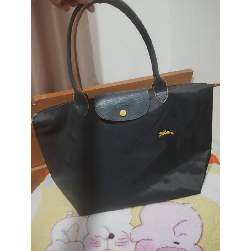 LONGCHAMP LE PLIAGE CLUB LONG หูยาว มือสอง แท้ 💯 ใบใหญ่ L