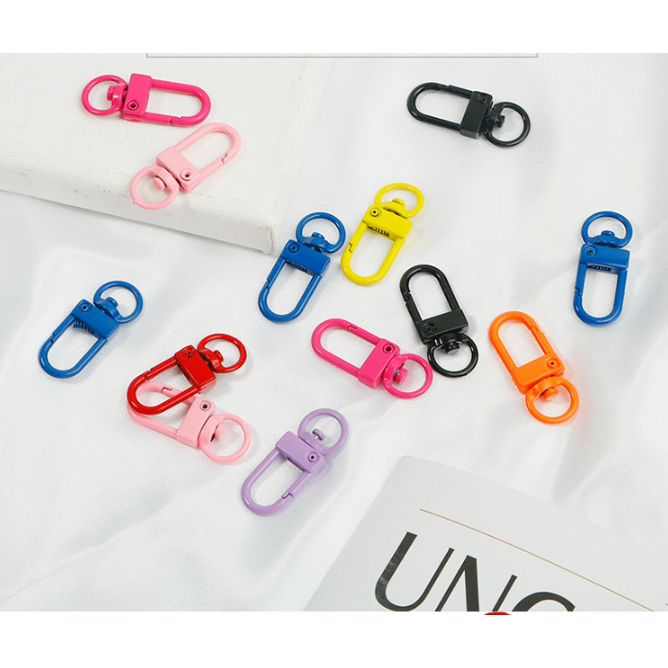 (พร้อมส่ง)ตะขอก้ามปู คอหมาเกี่ยว ก้ามปูตัวยู ขนาด 33*12 มิล