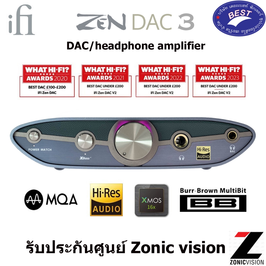 iFi Zen DAC 3 DAC/headphone amplifier