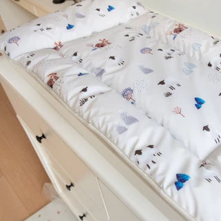 Minikind Changing Mat เบาะรองเปลี่ยนผ้าอ้อม ผลิตจาด PVC ทำให้ง่ายต่อการเช็ดทำความสะอาด