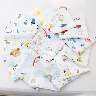 ผ้าอ้อมสาลูcotton100​%(70x70 cm.)​