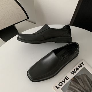 Fshow ตะโกนว่าสวย  รองเท้าคัทชูแฟชั่นชาย ใส่เรียนหรือทำงานบอ…