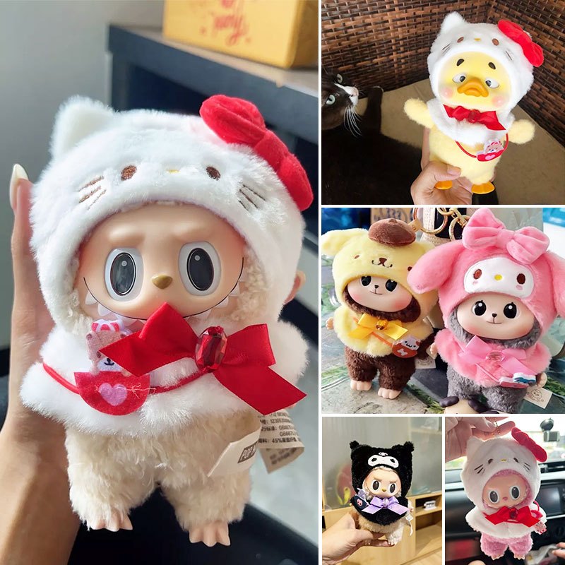 ชุด Labubu V2 ชุด liila lucky cat ชุดไลลาแคท Sanrio ชุด