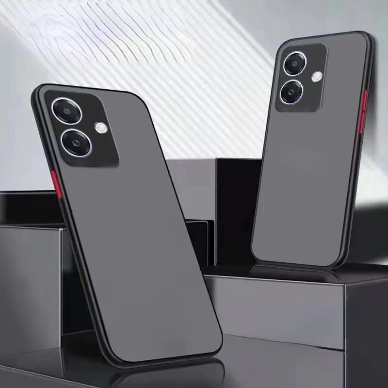 OPPO A5X/OPPO A5i Pro/OPPO A5 Pro/OPPO A3 4G/OPPO A3 5G/OPPO A3Xเคสขอบนิ่มหลังแข็งขุ่นแบบคลุมกล้องOP