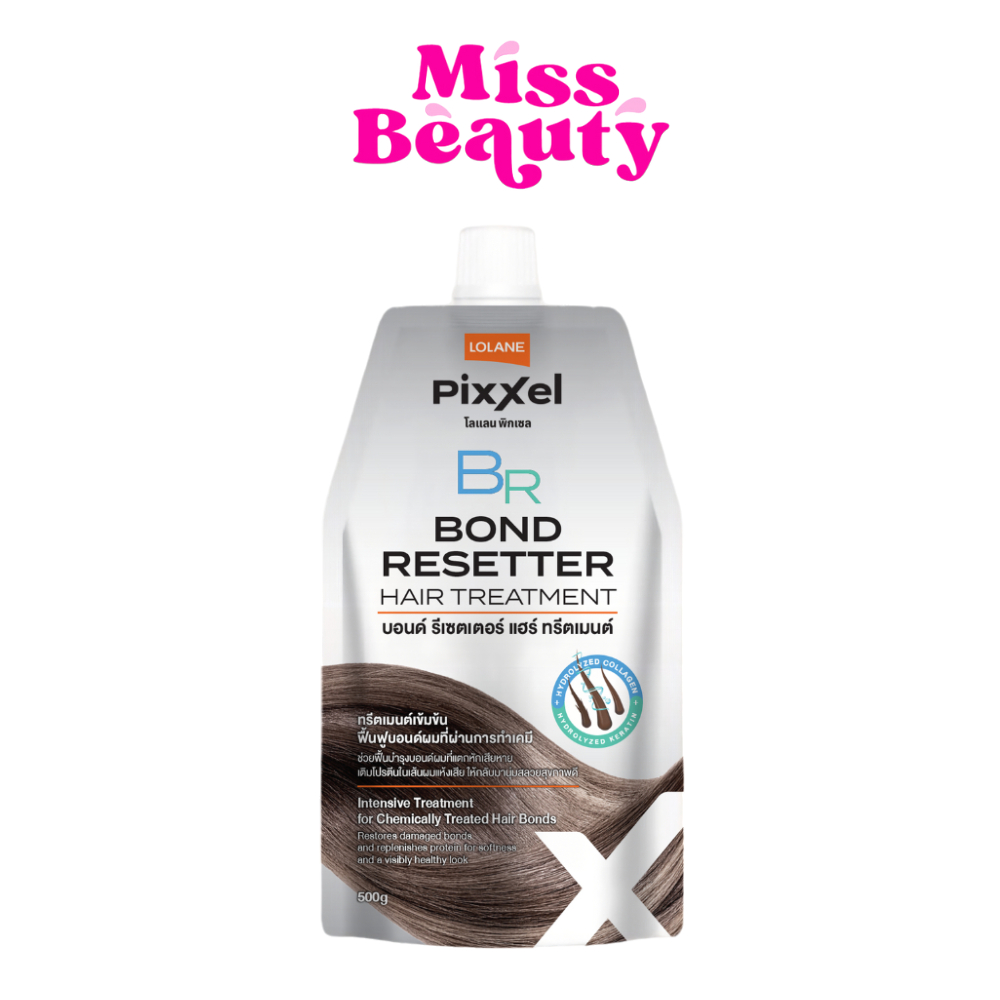 Lolane Pixel Bond Resetter Hair Treatment 500g โลแลน พิกเซล บอนด์ รีเซตเตอร์ แฮร์ ทรีตเมนต์ 45 / 500กรัม