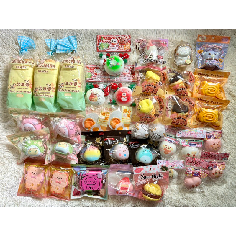 [ ส่งใน1-3วัน ] สกุชชี่ขนมปัง squishy 🍞 ลงของใหม่