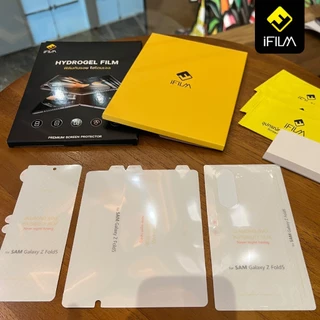 iFILM ฟิล์มกันรอย ไฮโดรเจล Samsung Z Fold 8 7 6 5 4 Fold8 ultra z flip8 flip 8 7 6 5 4 ฟิล์ม ใส หน้า หลัง ฟิล์มรอบตัว