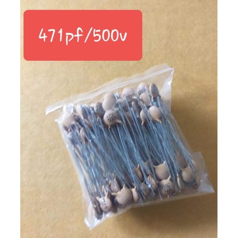 471PF/500Volt  C เซรามิก  (ราคาห่อละ100ตัว)