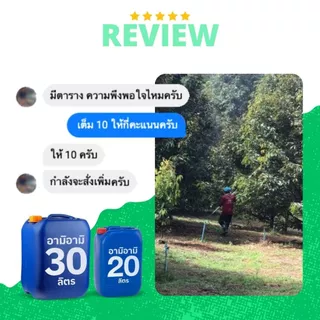 ปุ๋ยน้ำอามิ A2 (กากผงชูรสแท้) 5, 10, 20, 30 ลิตร ทำน้ำเขียว เลี้ยงไรแดง ปลูกพืช | Ami Ami by AT & Growever