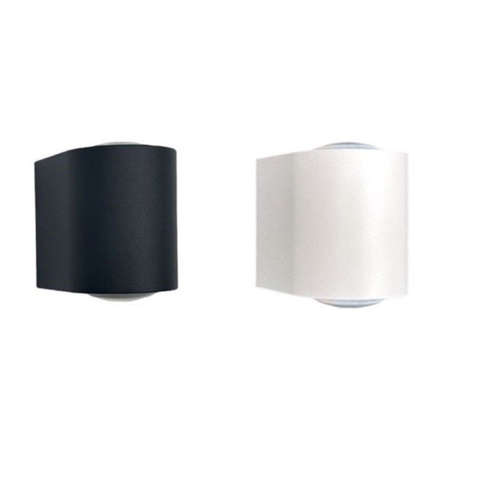MAX LIGHT SELECTED ไฟผนังติดผนังภายนอก PIXIE-UD 5W 2700K WH/BK IP54 1253051 1252950