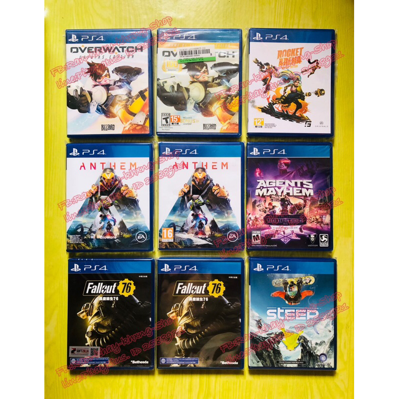 PS4 games #3💈(Online รวมหลายๆเกมส์)