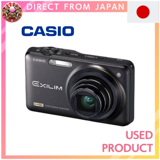 【Used】Casio digital camera EXILIM EX-ZR10 Black EX-ZR10BK【Direct from Japan】