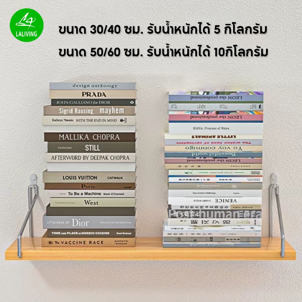 ชั้นวางติดผนัง ไม้แขวนผนัง ✨ แบบหนา ติดตั้งง่าย ชั้นวางพระ งานศิลปะเหล็กแขวนผน router wifi 4 ขนาด ราคา ถูกที่สุด ดีลบีเคเค แกลเลอรีภาพที่ 4