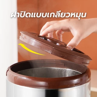 ถังพักชา ถังแสตนเลส ถังเก็บความร้อน-เย็น ขนาด 6, 8, 10, 12 ลิตร คูลเลอร์เก็บเครื่องดื่ม กระติกกดน้ำ