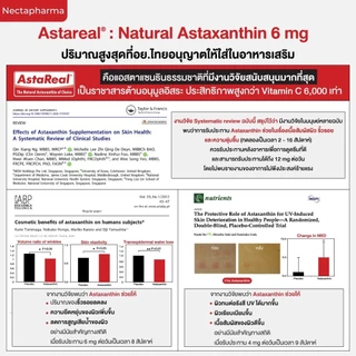[แท้100%] Nectapharma Astaxanthin+CoQ10 เนคตาฟาร์มา แอสตาแซนธิน ชะลอวัย ลดริ้วรอย จุดด่างดำ Luminari astaxanthin 6mg