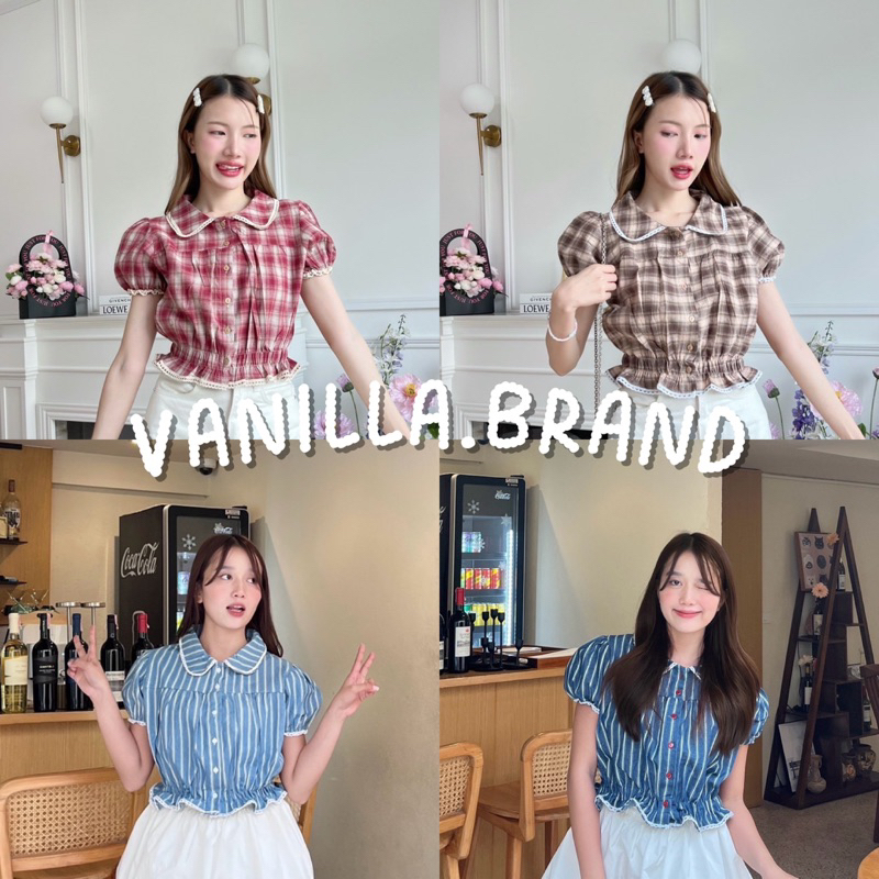 เสื้อคอปก แขนตุ๊กตา ชายจั๊ม -kn / VB0458