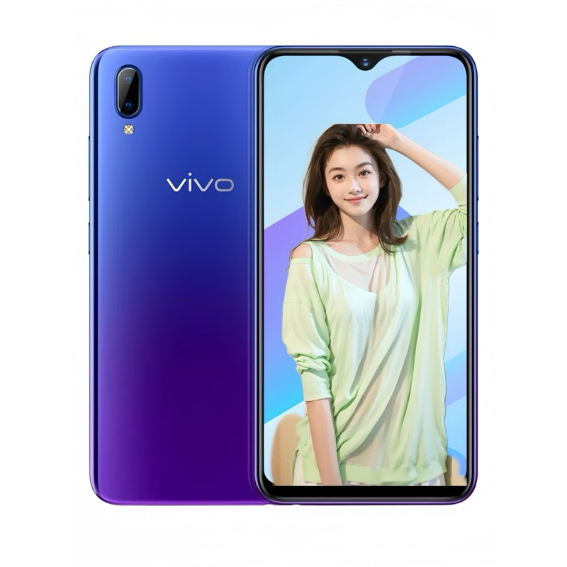 Vivo Y93; ของแท้100%, มือ 1, รับประกัน 1 ปี; Ram6GB+Rom128GB, แถมเคสใส+ฟิล์มกันลอย+แท่นวางโทรศัพท์