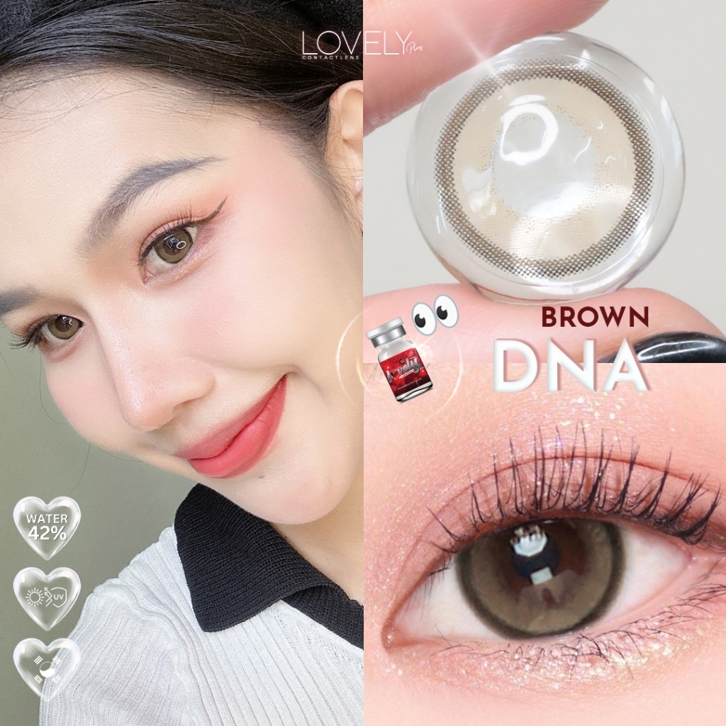 🔥คอนแทคเลนส์✨ขนาดบิ๊กอาย✨ Dna (Lovelylens)