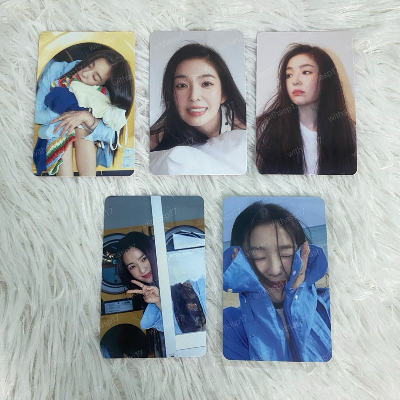 [พร้อมส่ง] การ์ด พี่เบ ไอรีน RED VELVET IRENE - 1 Page of Irene Exhibition Pop-up Store Offline Luck