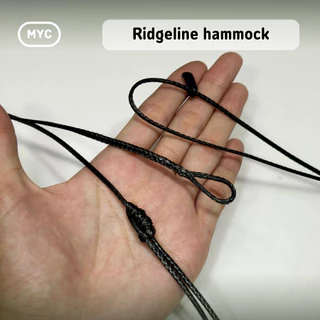 [MYC] Ridgeline Hammock ริดไลน์เปล ปรับความยาวได้ สูงสุด 3เมตร ทำจากเชือก uhmwpe 2mm