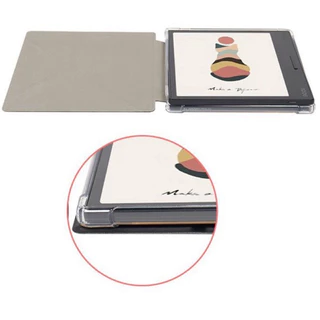 เคสแบบปก เคส TPU ใส/ดำสำหรับ Boox Page Go 7 Color Gen 2 Go 10.3 ขาตั้งในตัว ปกดำ Auto Wake/Sleep