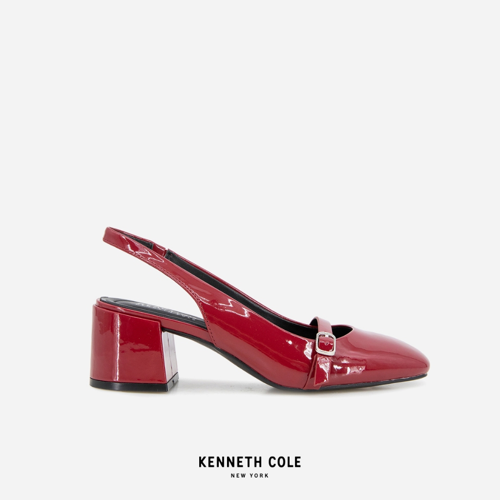 KENNETH COLE รองเท้าส้นสูงผู้หญิงรุ่น LINDY RED สีแดง ( HEL - RL24LND03-602 )