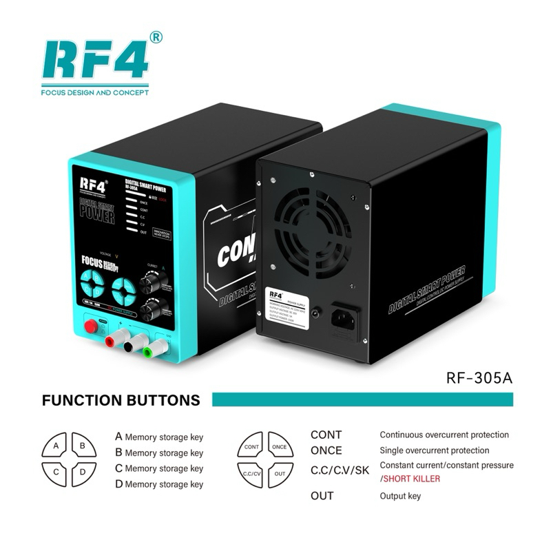RF4 RF-305A DC ซัพพลาย 5A 32V
