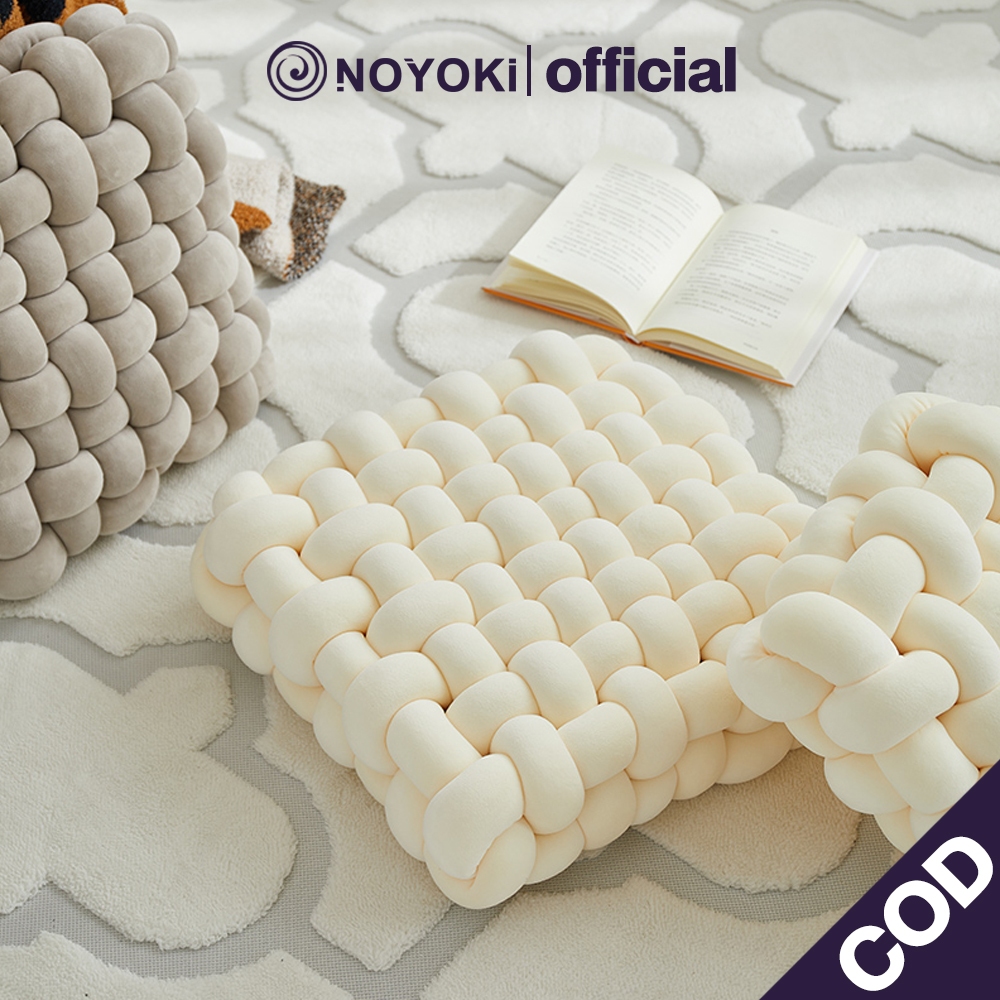 NOYOKIเบาะรองนั่งเก้าอี้ ทรงสี่เหลี่ยม หมอนรองก้น เบาะรองหลัง เบาะรองนั่ง ยืดหยุ่นสูง สีสดใส สําหรับตกแต่งบ้าน สํานักงาน