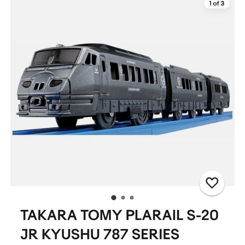 A20 ชินกันเซ็น JR  kyushu 787   2สปีด วิ่งเร็ว Tomy plarail          สินค้ามือสองจากญี่ปุ่น