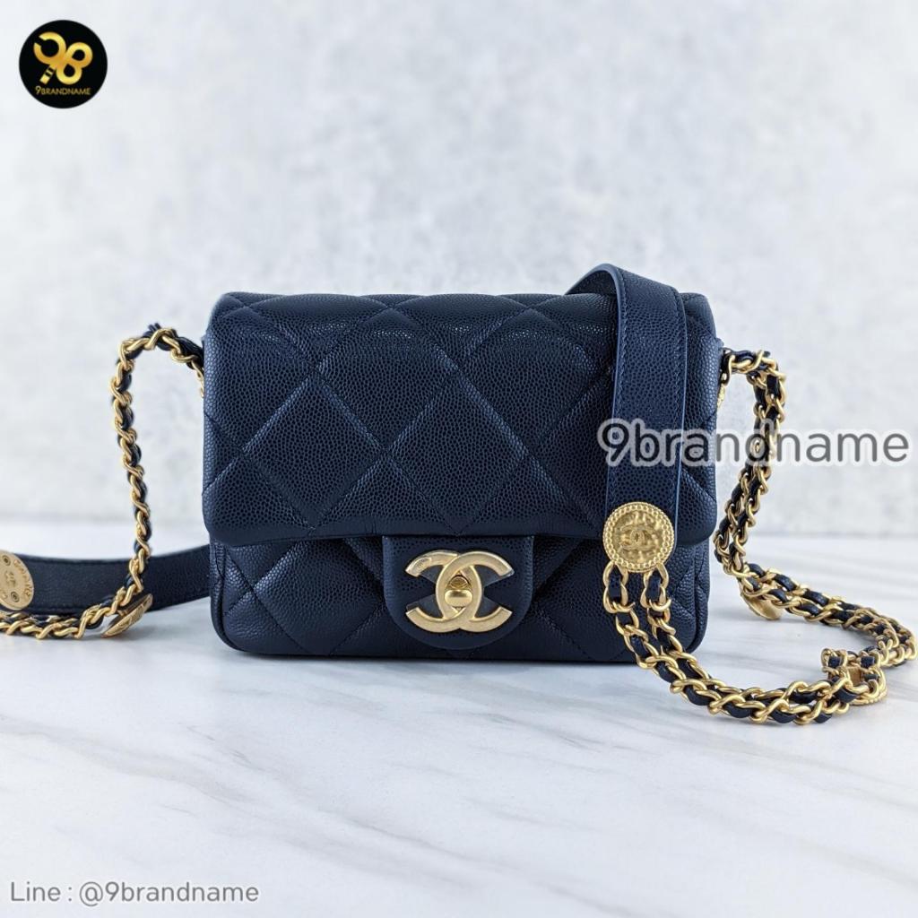 Chanel	Mini Flap Bag 22A 6.5 GHW ปี2022  มือสอง ก่อนสั่งซื้อทักแชทก่อนนะคะ