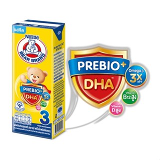 (แพ็ค)นมตราหมี โพรเท็กซ์ชัน ผลิตภัณฑ์นม ยูเอชที รสจืด กลิ่นว…