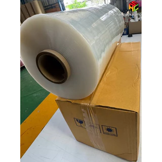 ฟิล์มยืดพันพาเลทพันเครื่อง{Machine roll}หนา15,17,20,25ไมครอน กว้าง 50cm.