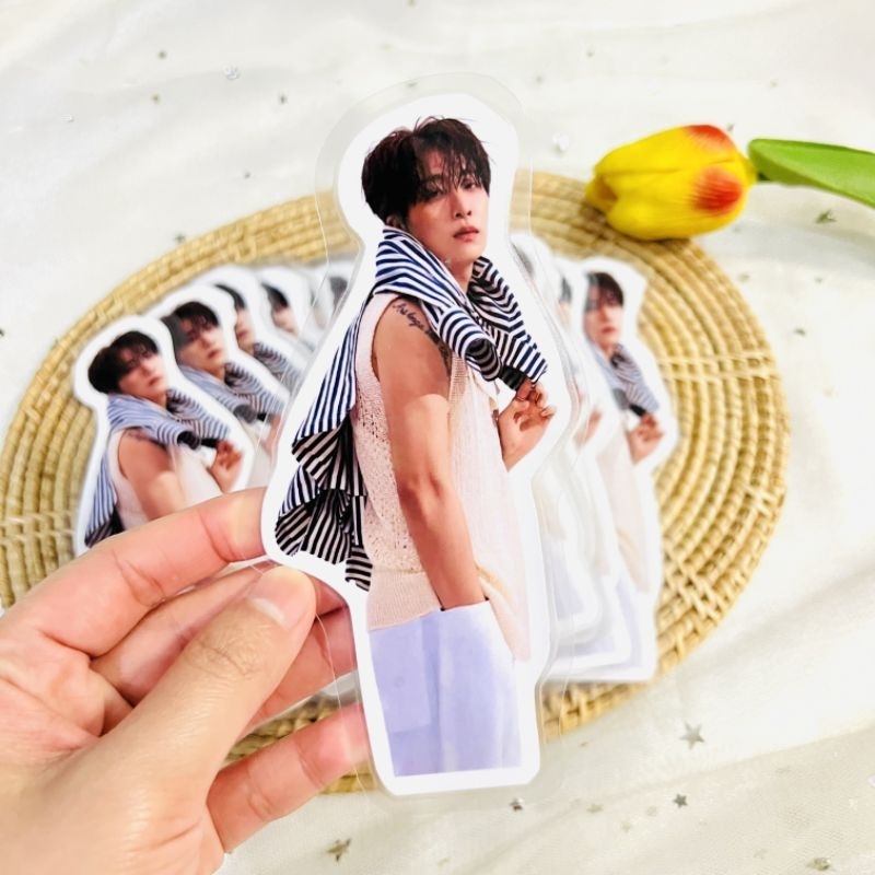 รับทำที่คั่นหนังสือแบบโฟโต้เคลือบ ส่งรูปสั่งทำ รูปที่ 6