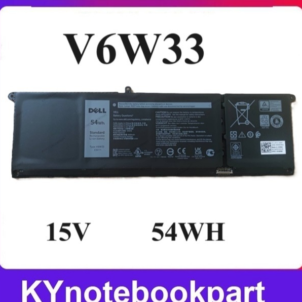 แบตเตอรี่ ของแท้ Dell Latitude 3420 3430 3520 3530  V6W33