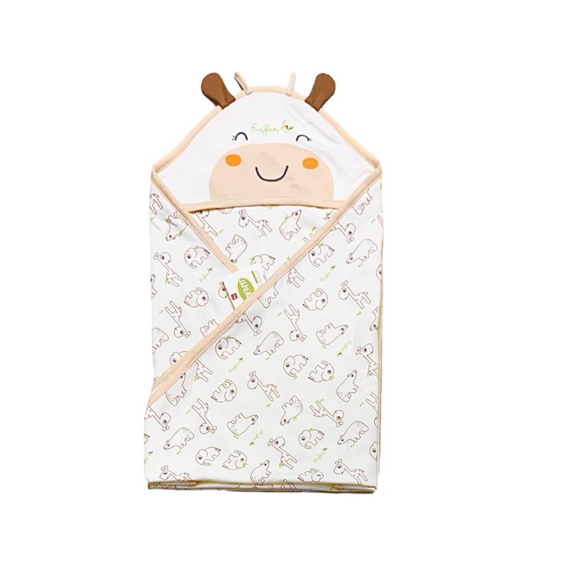 Enfant Green ผ้าห่อตัว เสือ วัว🐻🐯 - รูปที่ 2