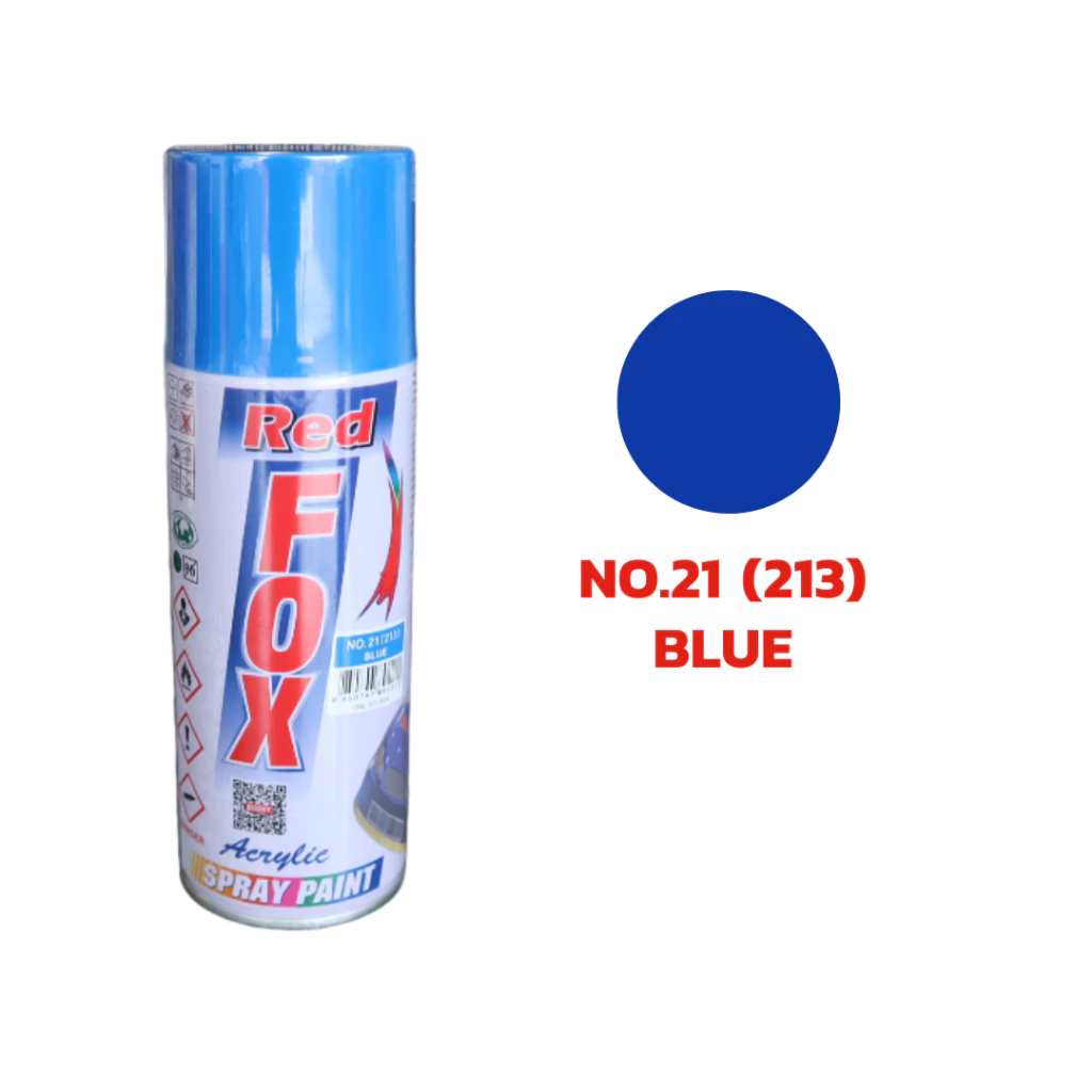 Red FOX BOSNY สีสเปรย์ พ่นรองพื้น กันสนิม มีส่วนผสมของสารอะคริลิค แท้ 100% ขนาด 400 cc thumbnail 9