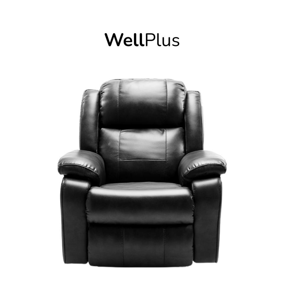Wellplus เก้าอี้พักผ่อนรีไคลเนอร์ แข็งแรง ทนทาน นุ่มสบาย เหมาะกับการนั่งพักผ่อน หุ้มหนังPVCกันน้ำ กันฝุ่น