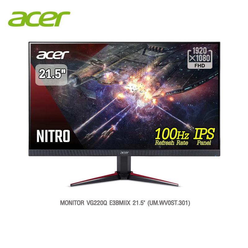Acer-Nitro Gaming LED 21.5" VG220Q E3bmiix (UM.WV0ST.301)