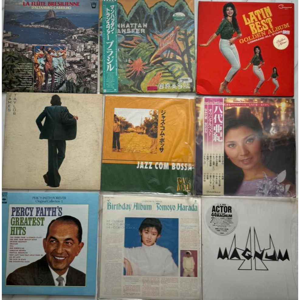 กล่องสุ่มแผ่นเสียงไวนิลสุดคุ้ม LP ขนาด 12 นิ้ว 5 แผ่น สุ่มเพลงสากล B2-12