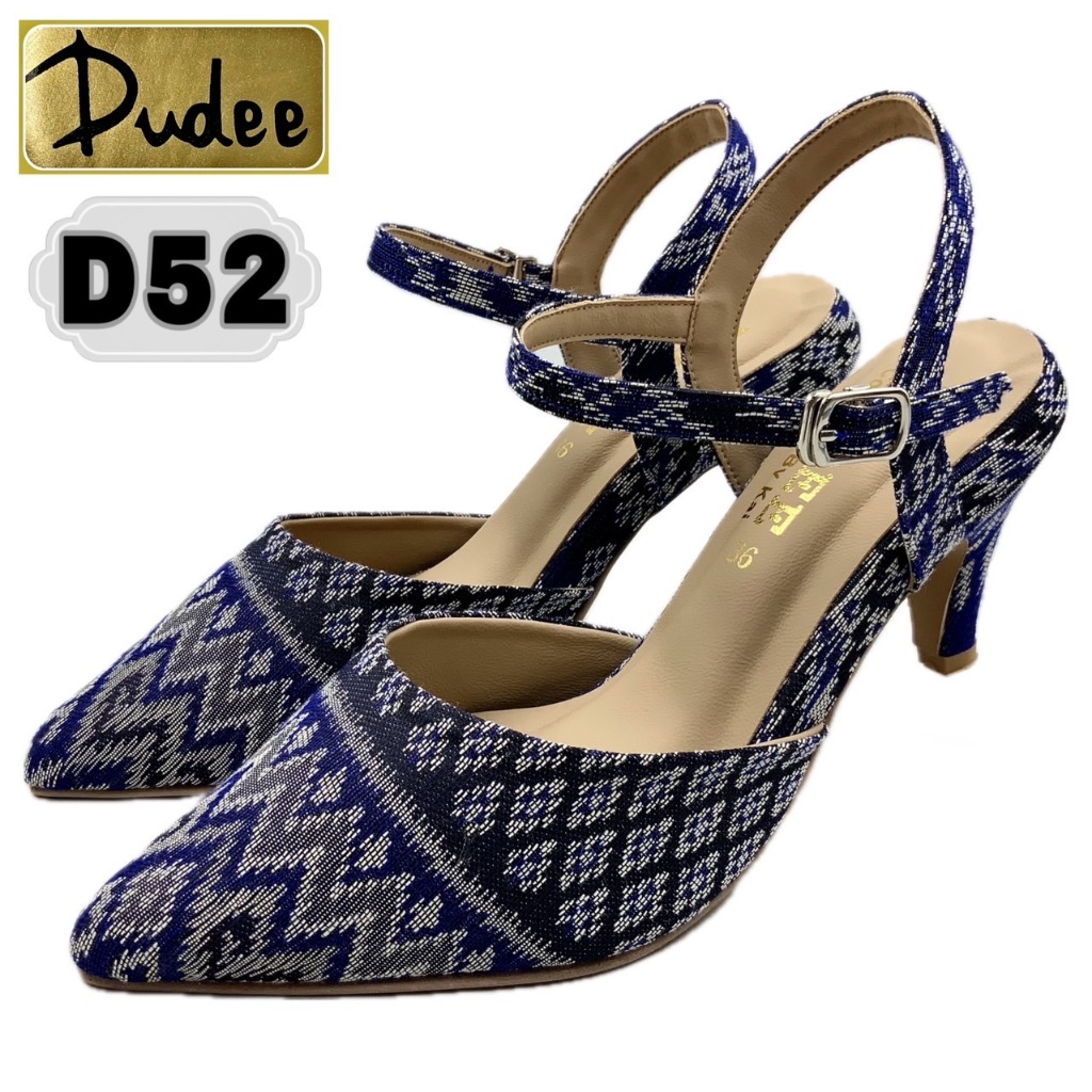 รองเท้าส้นสูง DUDEE SHOES (D52) (SIZE 35-45) แถมฟรีถุงเท้า 1 คู่