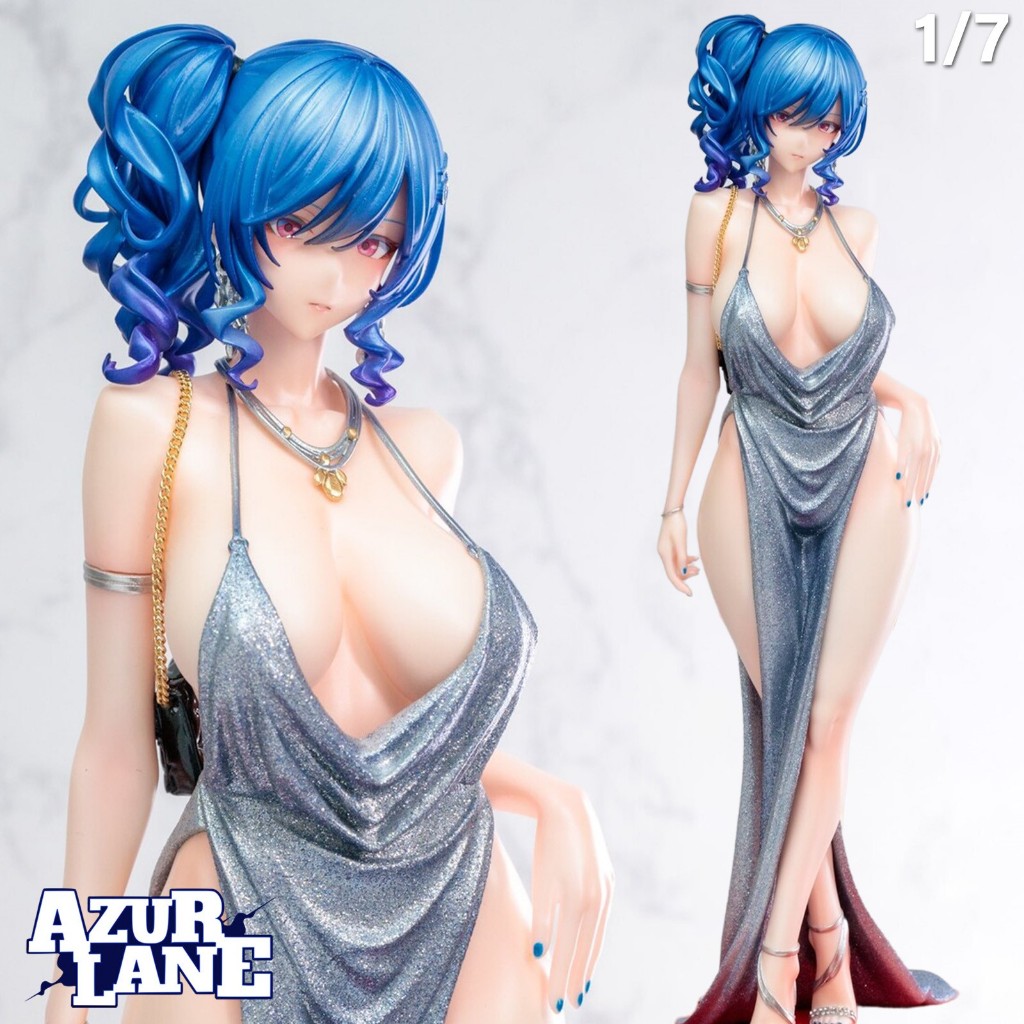 Figure Bouzurocket Studio Azur Lane Crosswave อซูร์เลน ครอสเวฟ St. Louis เซนต์หลุยส์ 1/7 Dress Ver H