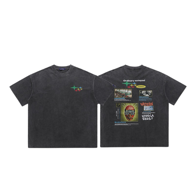 เสื้อโอเวอร์ไซส์ คอลเลคชั่น bleached American