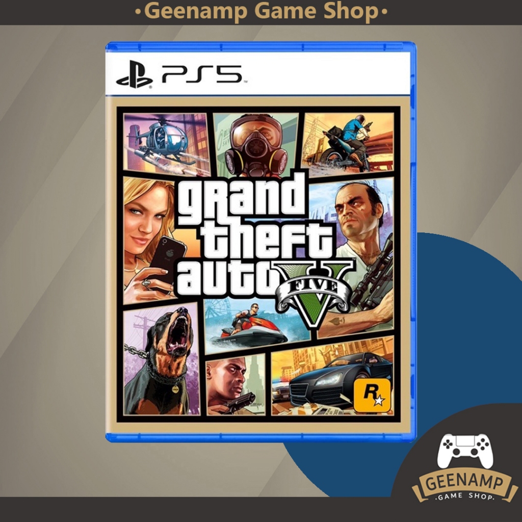PS5 [มือ1] Grand Theft Auto V (R3/ASIA)(EN) [ GTA 5 # GTA5 # GTAV # five ]
