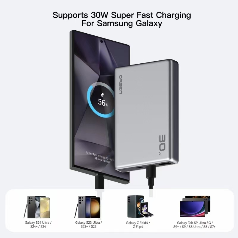 แบตสำรอง Orsen by Eloop E69 PowerBank แบตสำรอง 10000mAh ชาร์จเร็ว 30W Fast Charger - รูปที่ 5