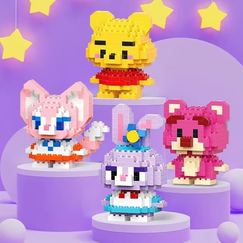 🚀ส่งจากไท🚀ตัวต่อไมโครบล็อก ของเล่นตัวต่อแบบเลโก้ ตุ๊กตาบล็อก ของเล่นเสริมพัฒนาการสำหรับเด็ก ของเล่นของขวัญ - รูปที่ 4