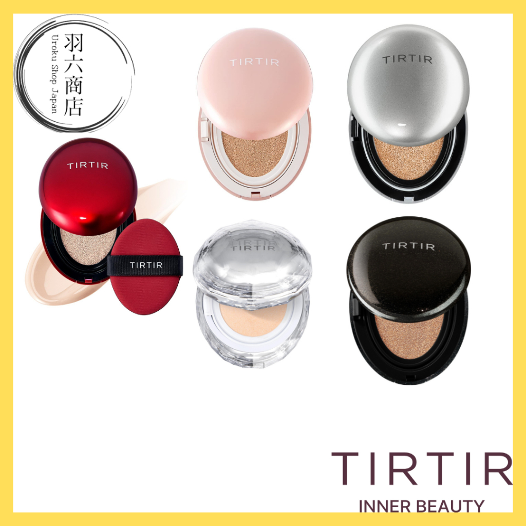 TIRTIR Mask Fit Cushion, 18g, Red Cushion, Aura, Crystal Mesh, All Cover, Cool Sun, 15g, 17C, 21C, 2