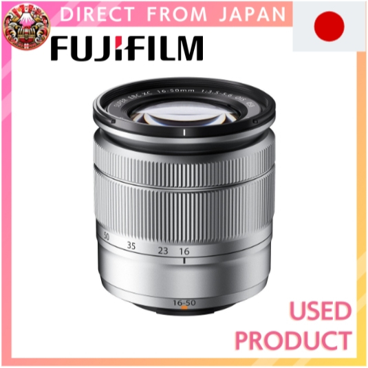 【Used】 FUJIFILM XC Lens FUJINON Standard Zoom Lens F XC16-50mmF3.5-5.6 OIS S Silver【Direct from Japa