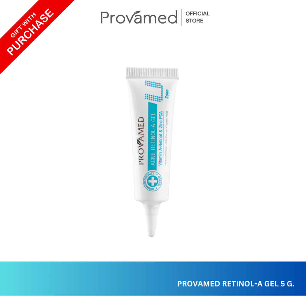 [Not for sale] Provamed Acne Retinol-A Gel เจลแต้มสิว 5 g.