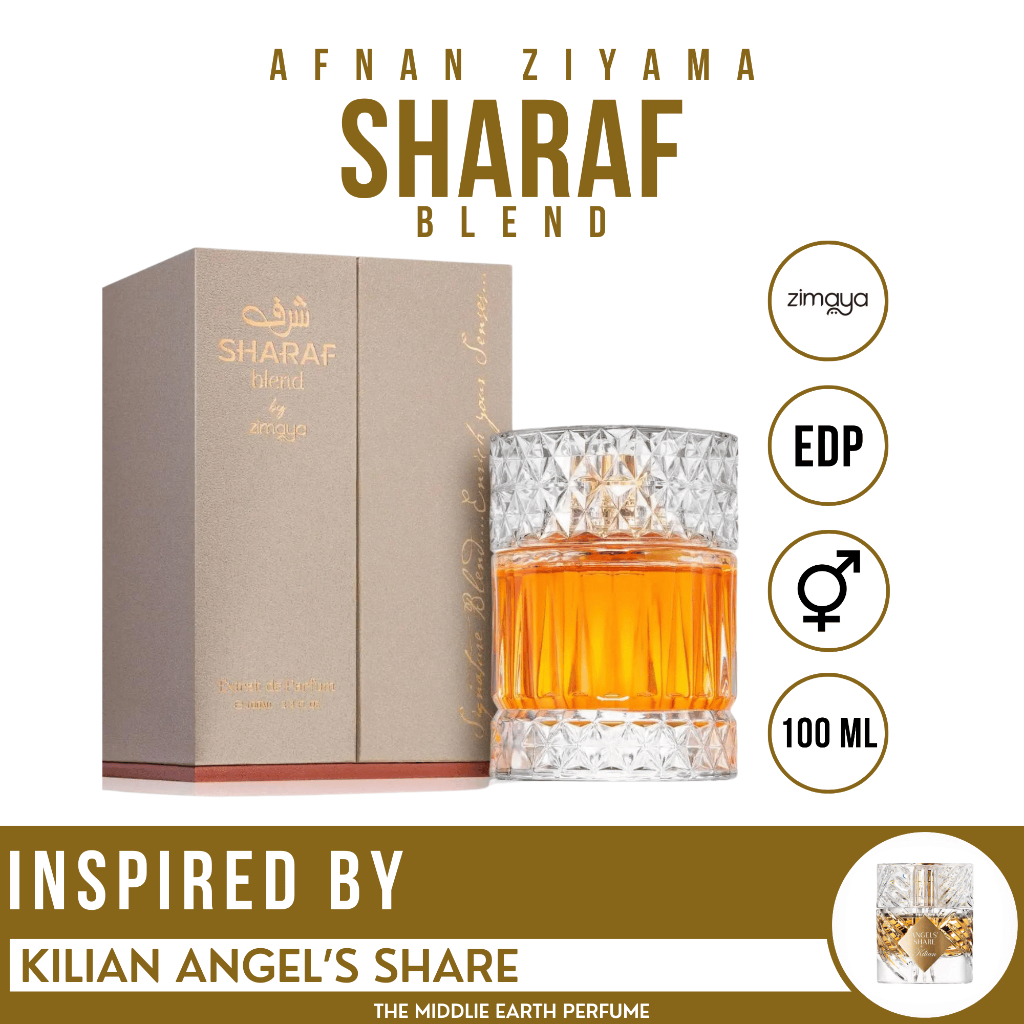 น้ำหอม Afnan Ziyama Sharaf Blend  ขนาด 100 ml ติดทน หอมนาน ของแท้100% นำเข้าจาก UAE