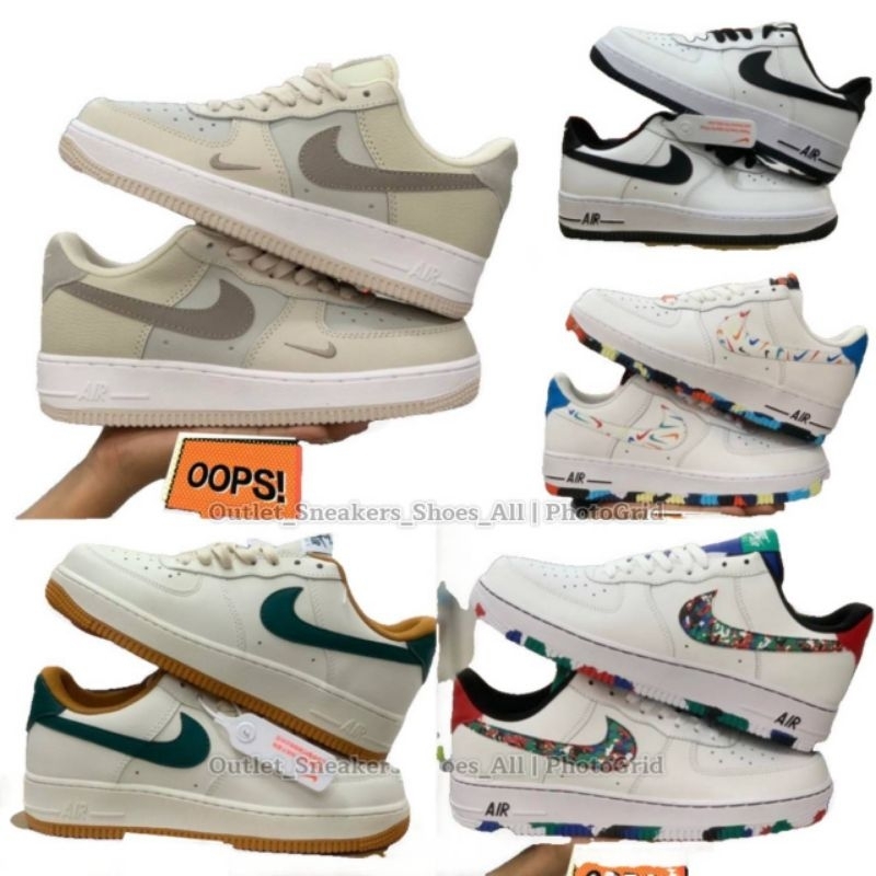 รองเท้า Nike Air Force 1 Low Unisex ใส่ได้ทั้ง ชาย หญิง [ ของแท้ พร้อมส่ง ]